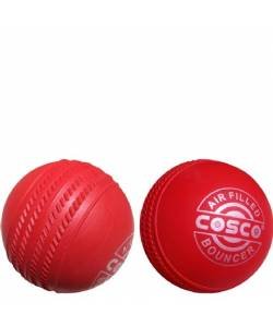 Cosco Bouncer Rubber Cricket Tennis Ball (PVC Bag of 10 Balls)